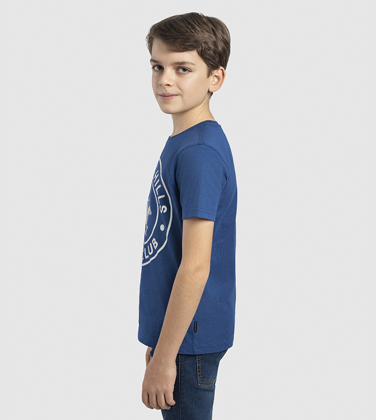 Logo Printed Crew Neck T-Shirt