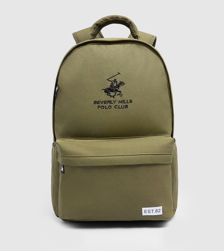 Logo Embroidered Backpack