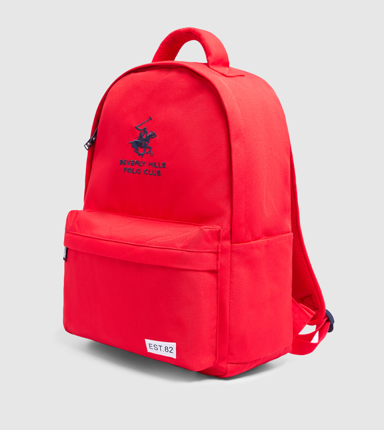 Logo Embroidered Backpack