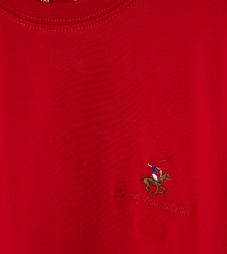 Logo Embroidered Short Sleeves T-Shirt