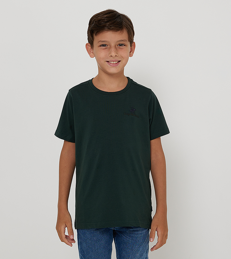 Logo Embroidered Short Sleeves T-Shirt
