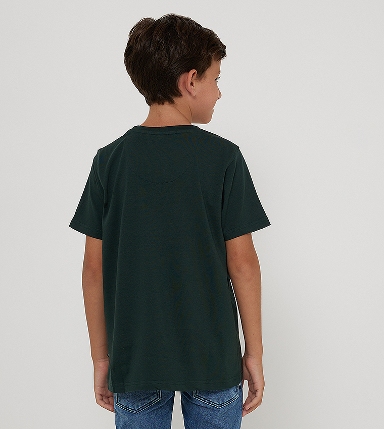 Logo Embroidered Short Sleeves T-Shirt