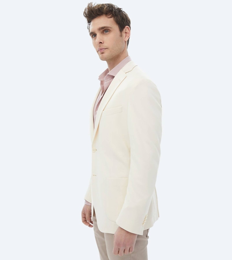 Solid Modern Fit Blazer