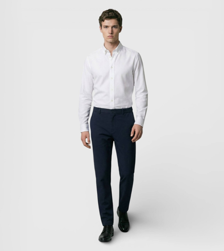 Solid Long Sleeves Casual Shirt