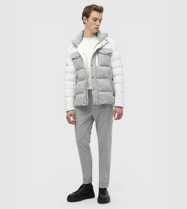 Regular Fit Hooded Puffer Jacket