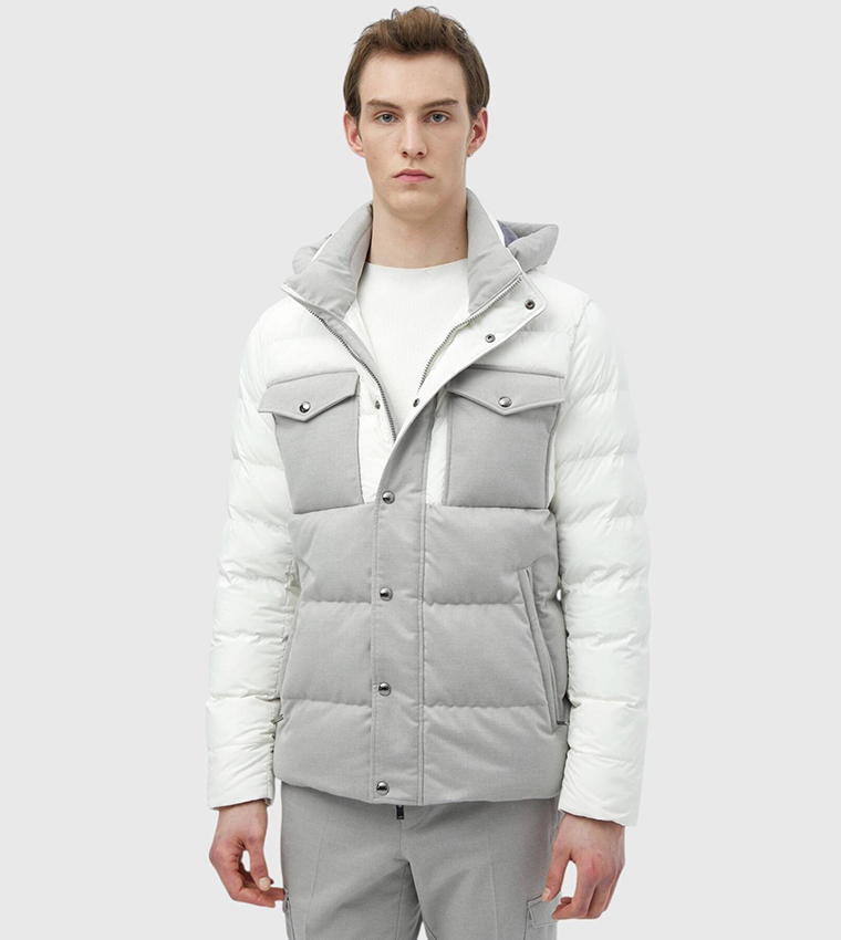 Regular Fit Hooded Puffer Jacket