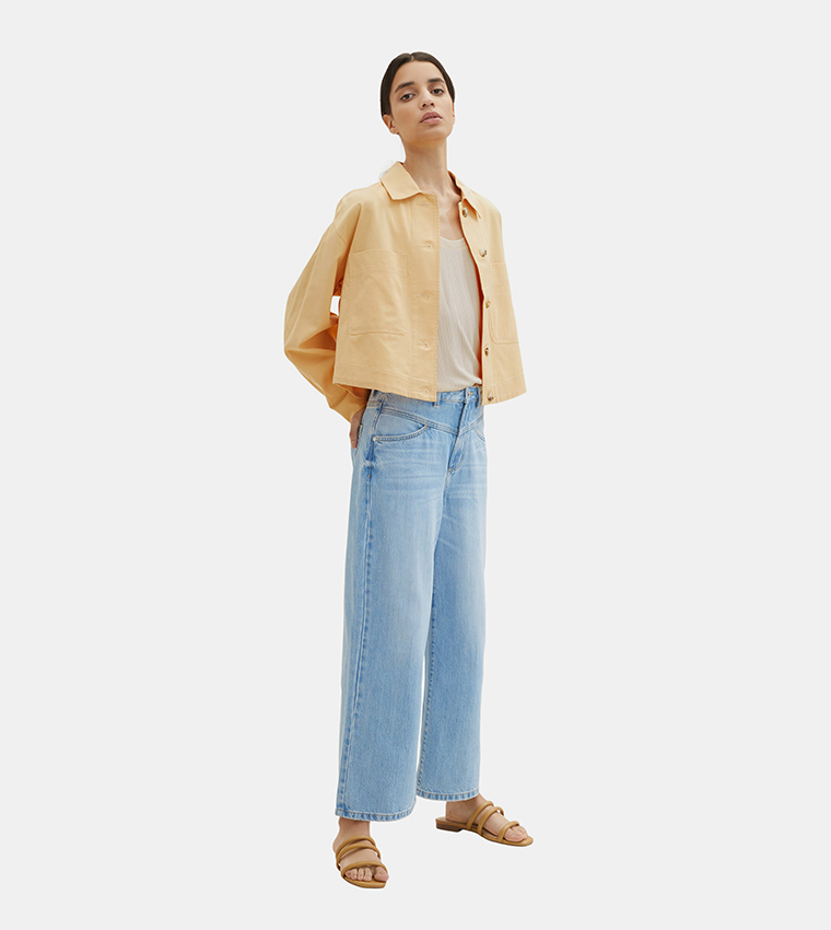 Tom Tailor  Flared Jeans - Blue Flared Jeans
