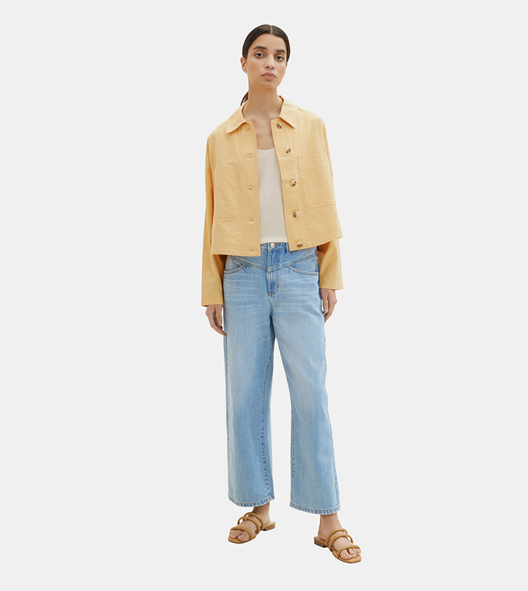 Tom Tailor  Flared Jeans - Blue Flared Jeans