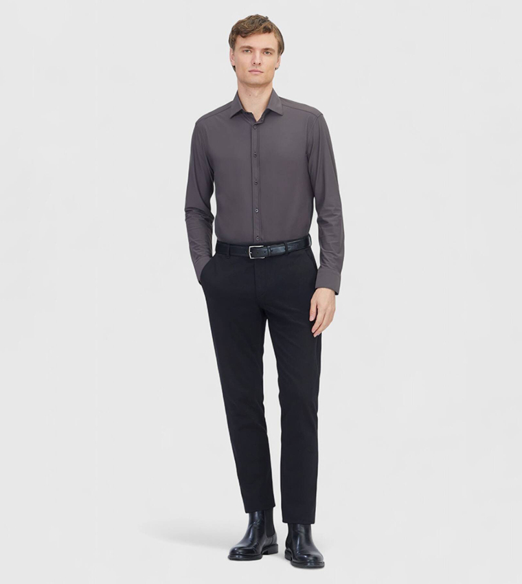 Solid Regular Fit Classical Shirt