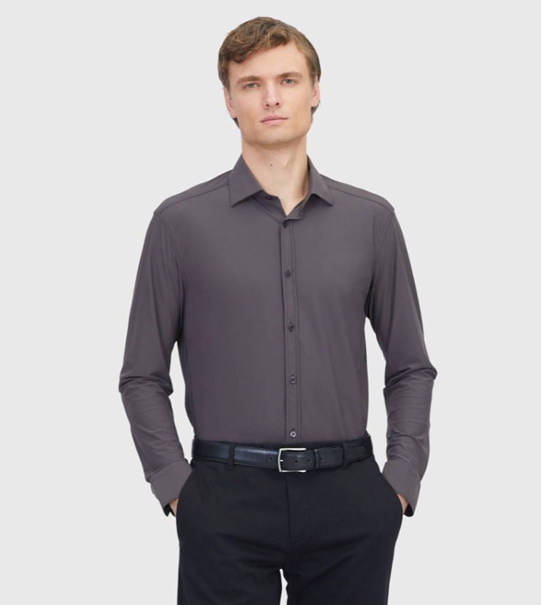 Solid Regular Fit Classical Shirt