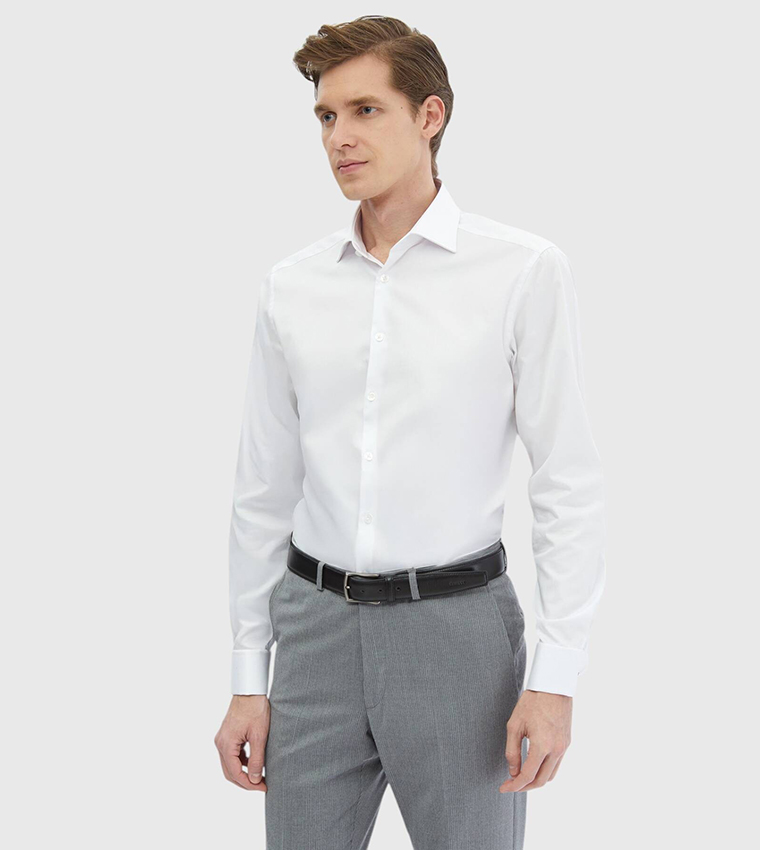 Solid Regular Fit Classical Shirt