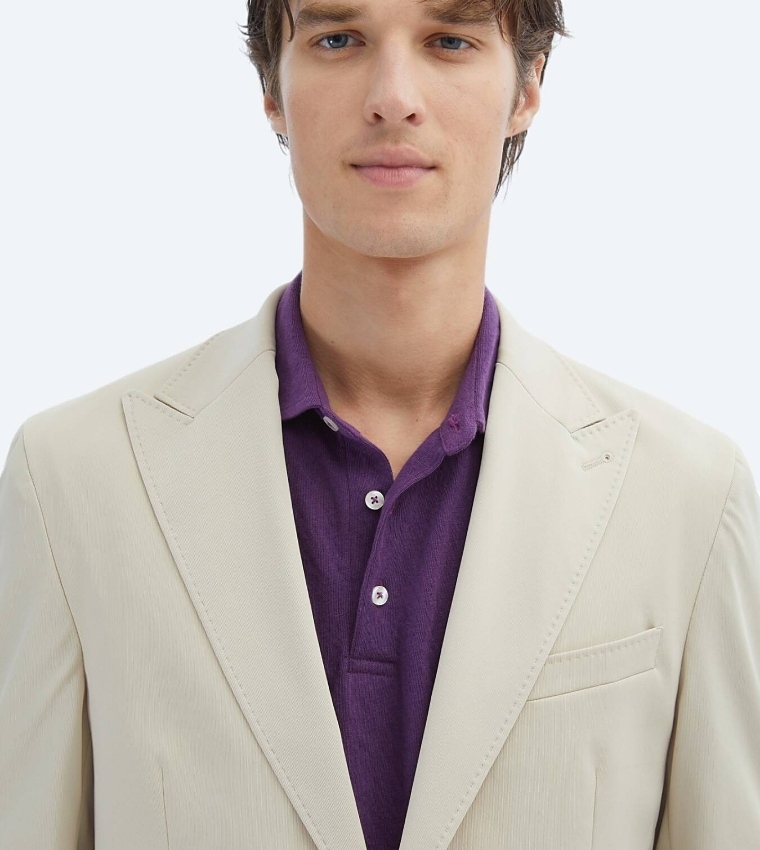 Solid Modern Fit Blazer