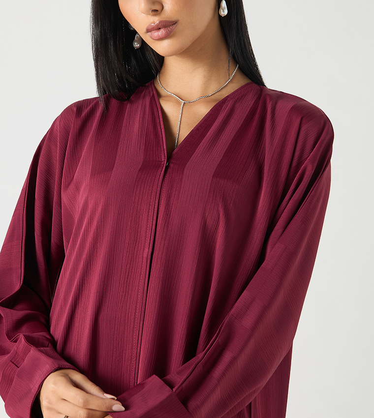 HM  Abayas - Maroon Abayas