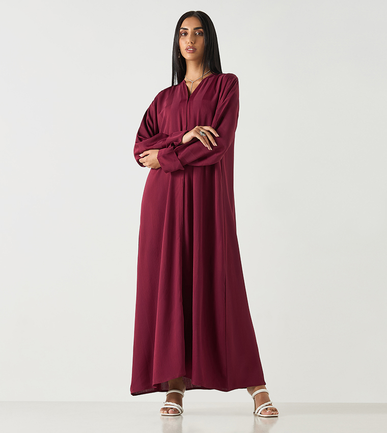 HM  Abayas - Maroon Abayas