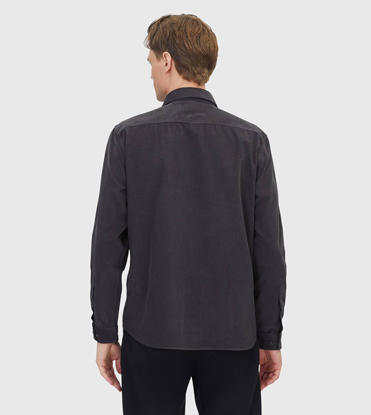 Solid Long Sleeves Casual Shirt