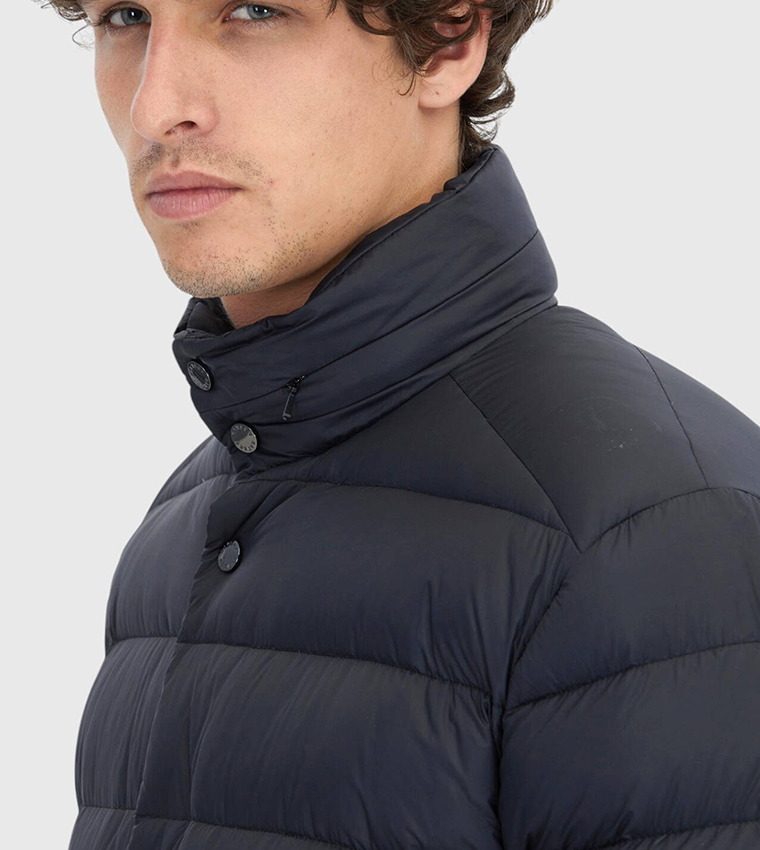 Solid Lightweight Puffer Jacket