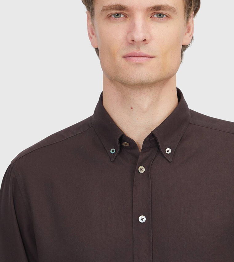 Solid Long Sleeves Casual Shirt