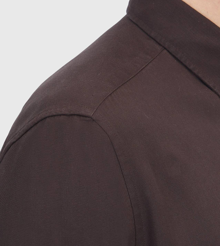 Solid Long Sleeves Casual Shirt