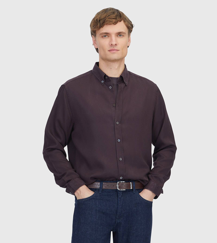 Ramsey  Long Sleeves - Wine Long Sleeves