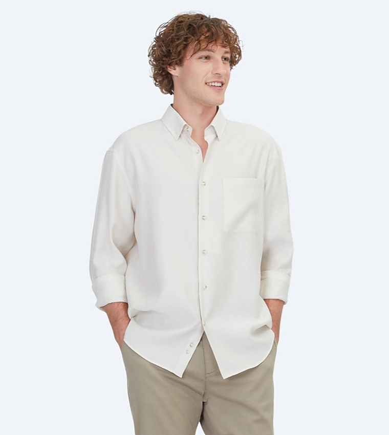 كيب  أكمام طويلة - أوف وايت  Long Sleeves