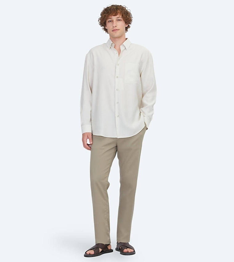 كيب  أكمام طويلة - أوف وايت  Long Sleeves