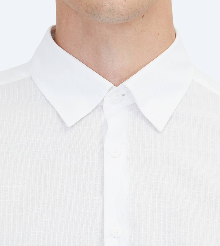 Solid Long Sleeves Regular Fit Shirt