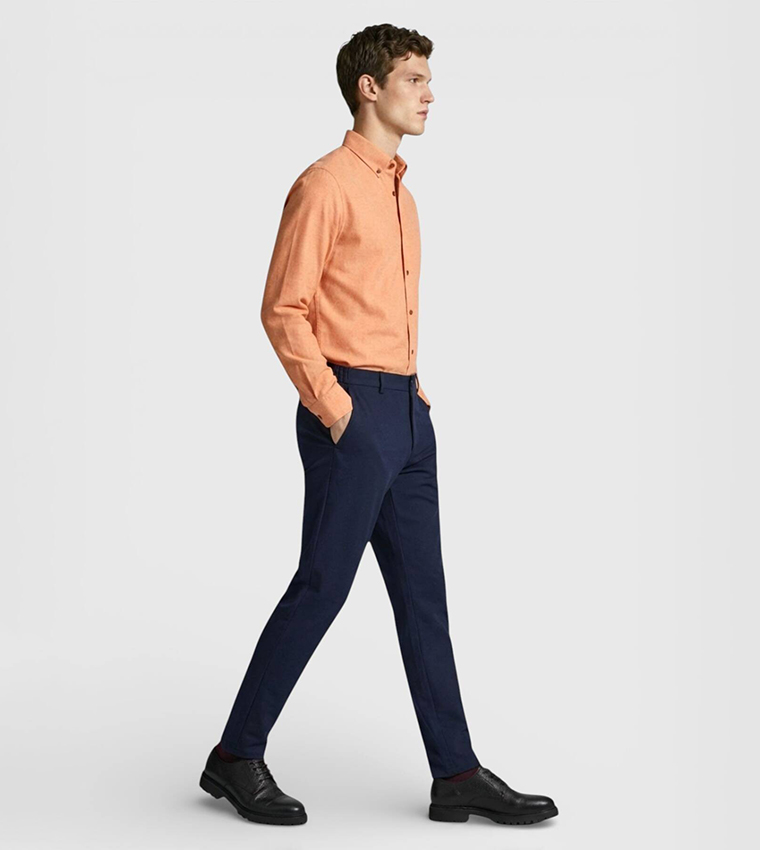 Solid Regular Fit Casual Shirt