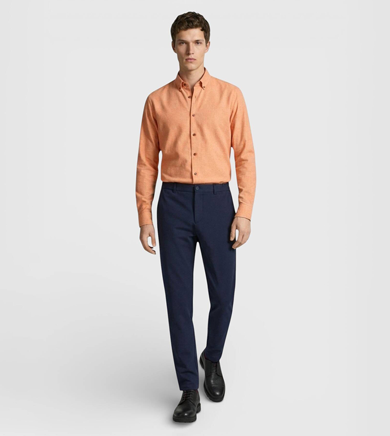 Solid Regular Fit Casual Shirt