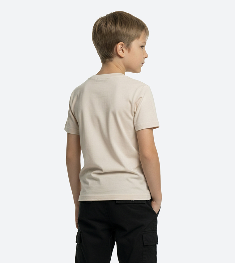 Logo Embroidered Short Sleeves T-Shirt