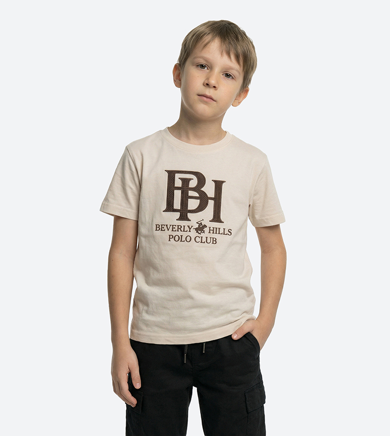 Logo Embroidered Short Sleeves T-Shirt