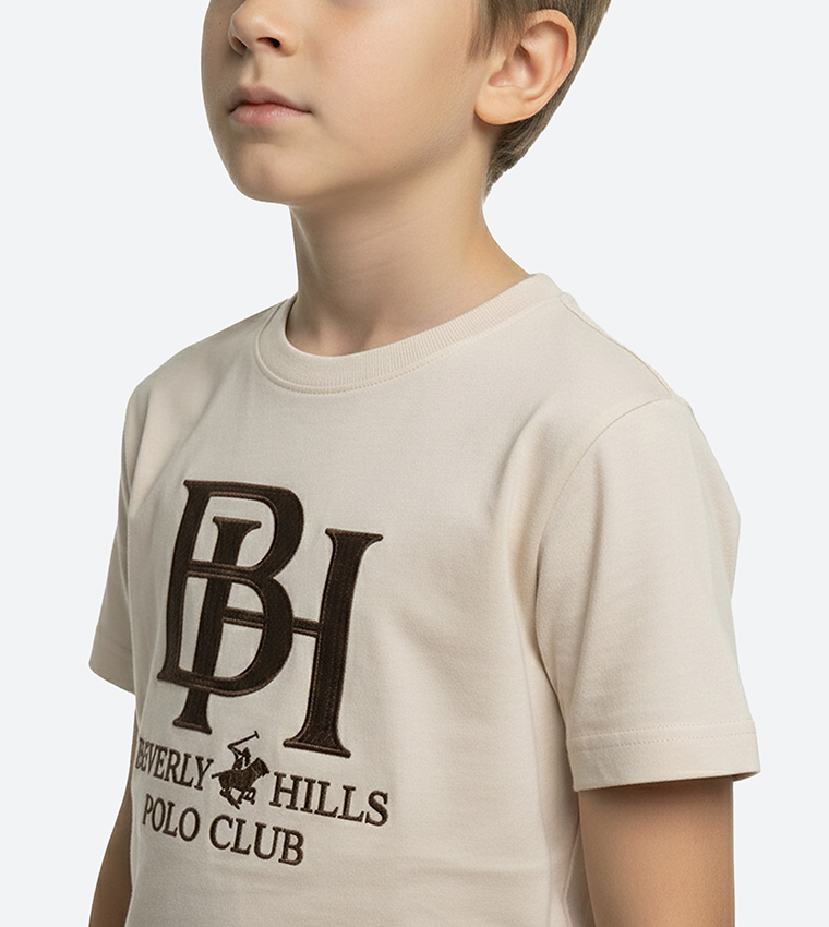 Logo Embroidered Short Sleeves T-Shirt