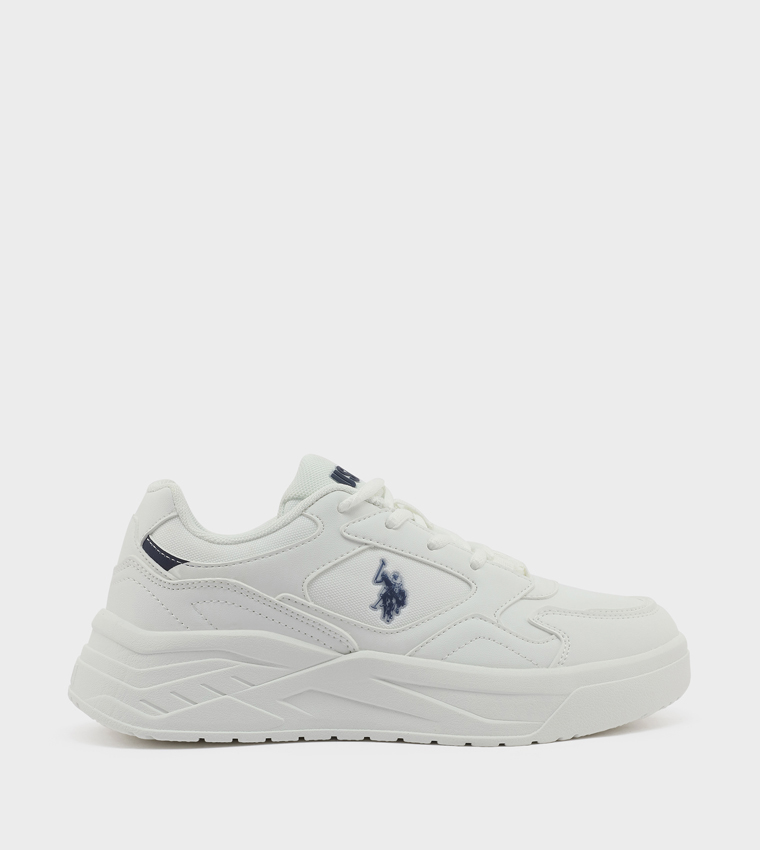 Logo Detail Low Top Sneakers