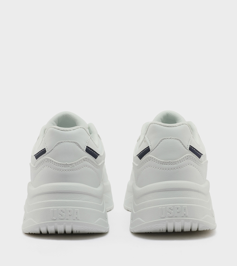 Logo Detail Low Top Sneakers