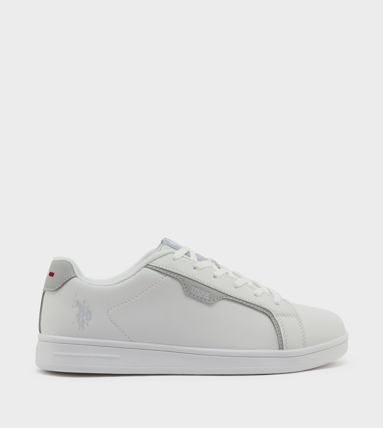Logo Detail Low Top Sneakers