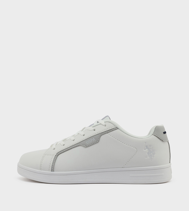 Logo Detail Low Top Sneakers