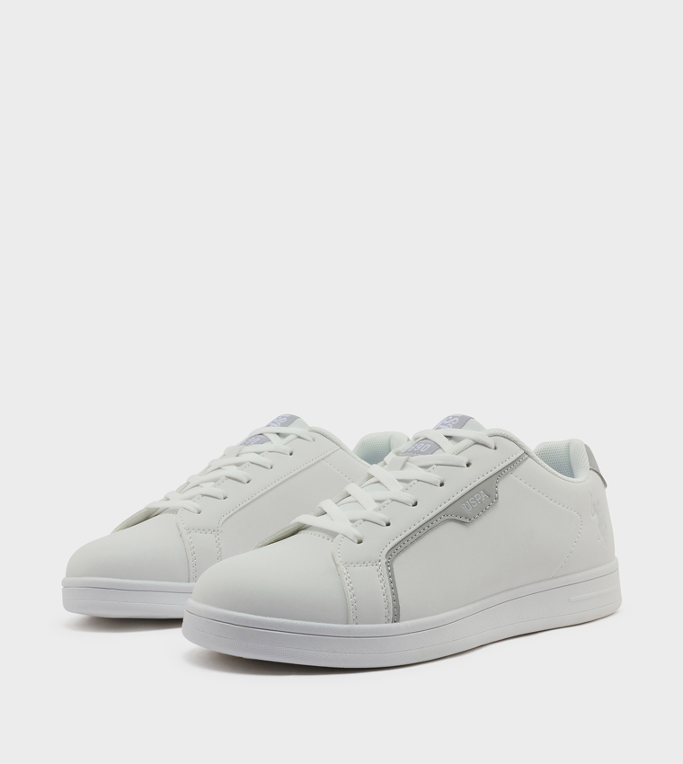 Logo Detail Low Top Sneakers