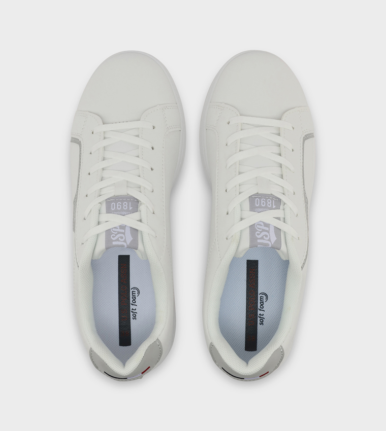 Logo Detail Low Top Sneakers