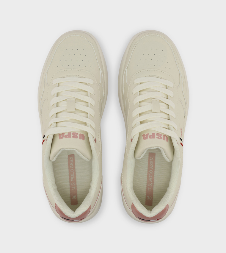 Logo Detail Low Top Sneakers