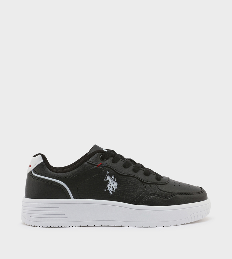 Logo Detail Low Top Sneakers