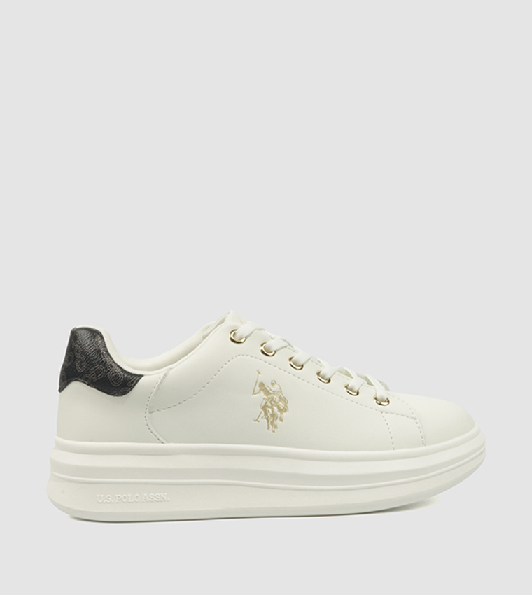Logo Detail Low Top Sneakers