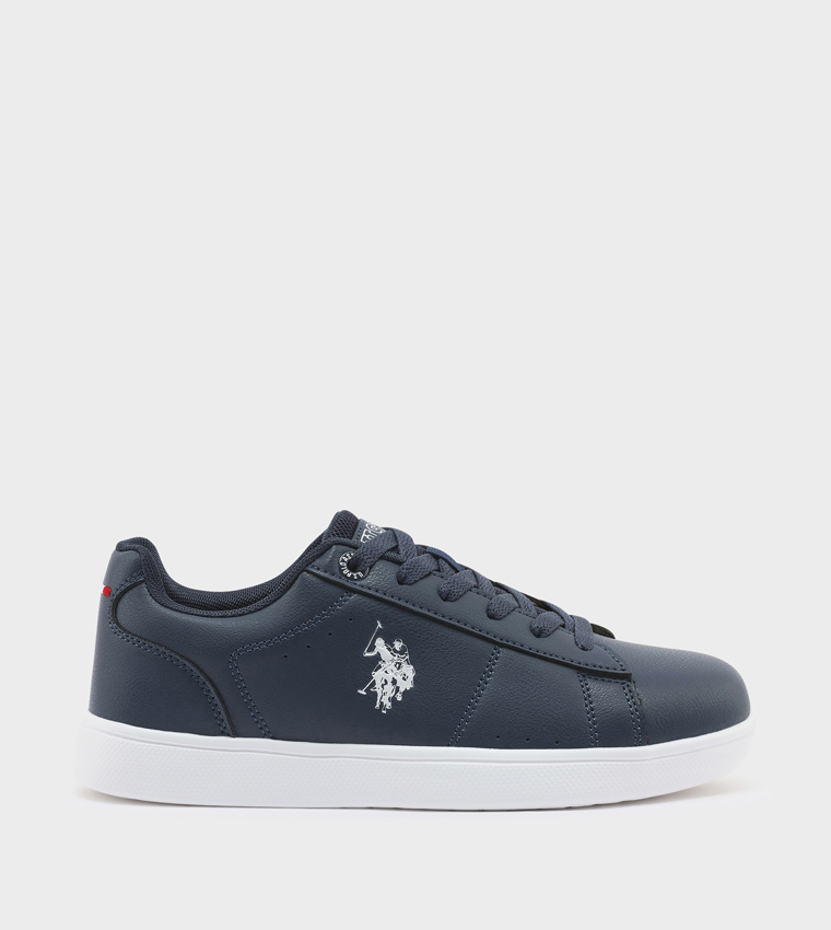 Logo Detail Low Top Sneakers