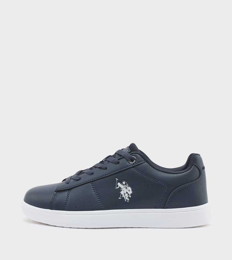 Logo Detail Low Top Sneakers