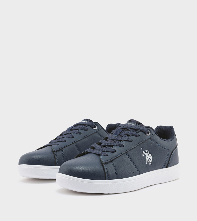 Logo Detail Low Top Sneakers
