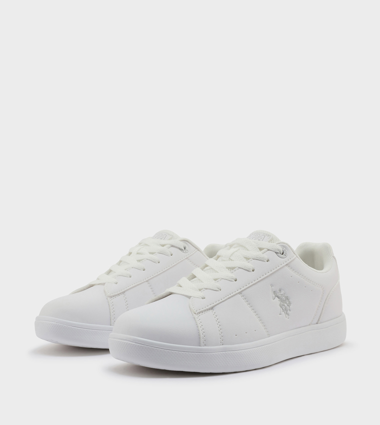 Logo Detail Low Top Sneakers