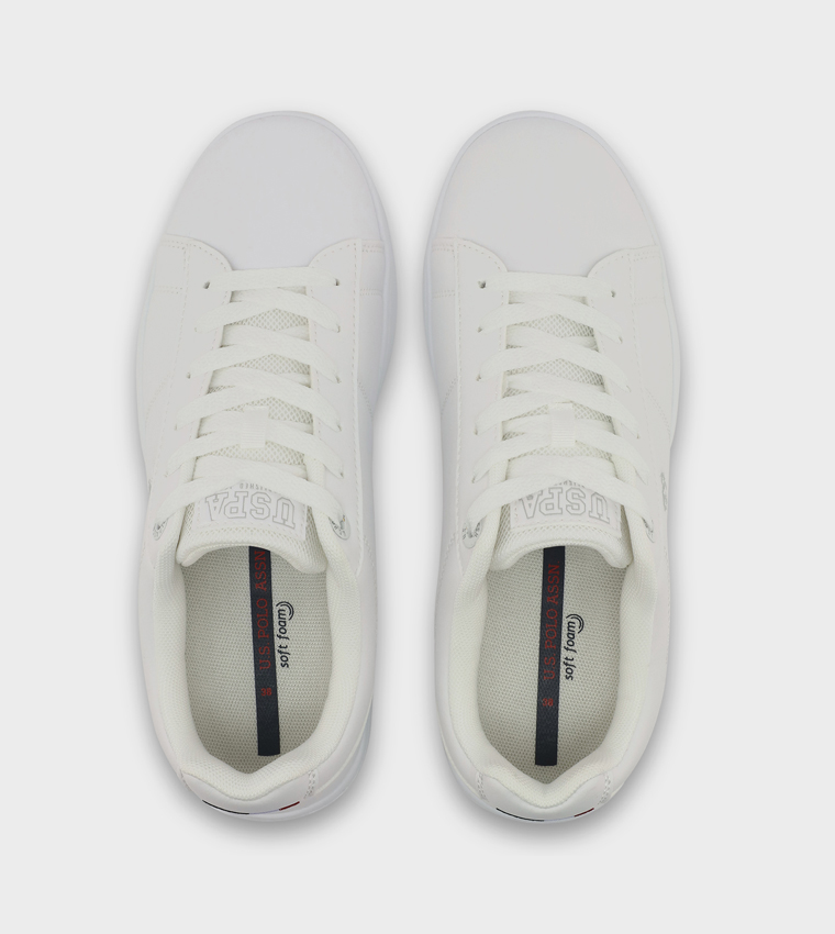 Logo Detail Low Top Sneakers