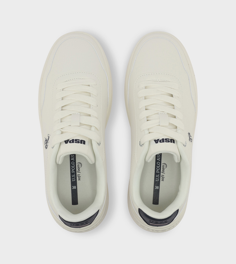 Logo Detail Low Top Sneakers