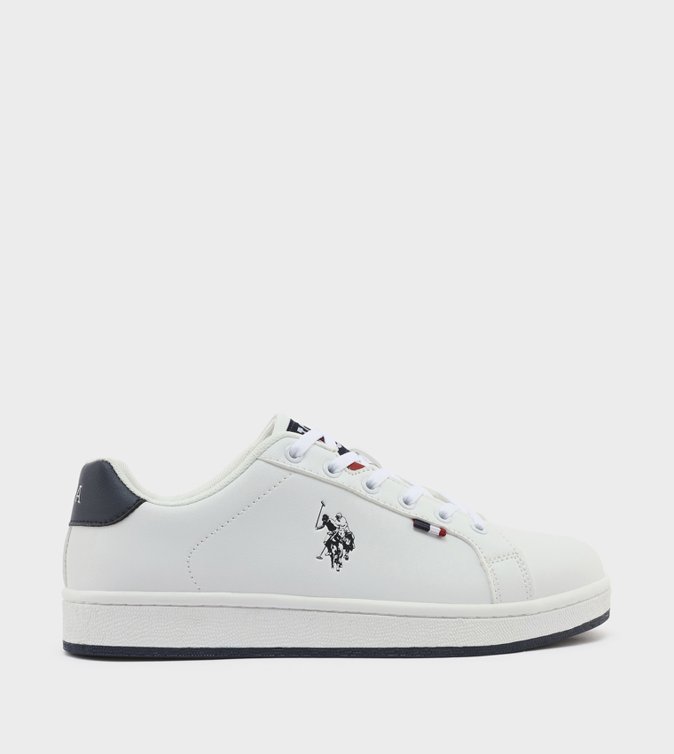 Logo Detail Low Top Sneakers