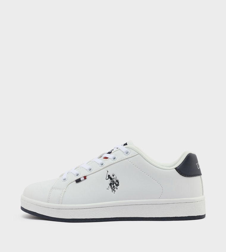 Logo Detail Low Top Sneakers