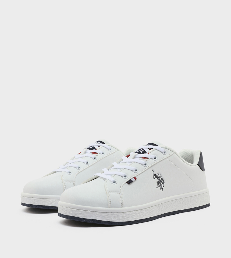 Logo Detail Low Top Sneakers