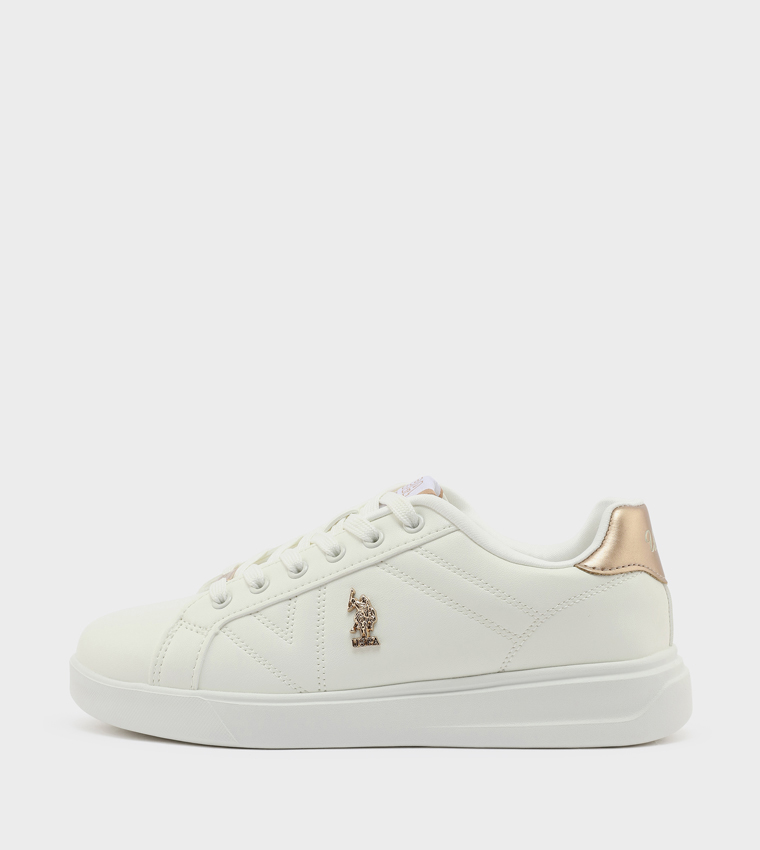 Logo Detail Low Top Sneakers